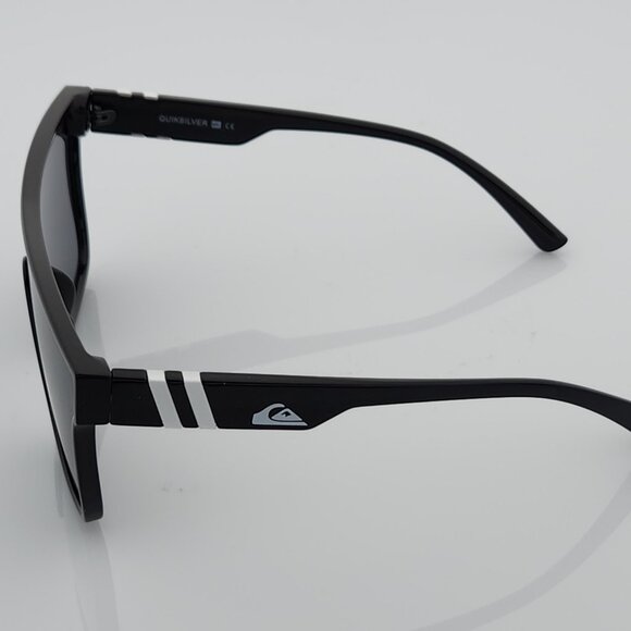 Quiksilver Shield Sunglasses Black Frame Dark Smoke Tinted Single Lens NEW Q1 - Picture 7 of 12